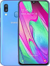 Best available price of Samsung Galaxy A40 in France